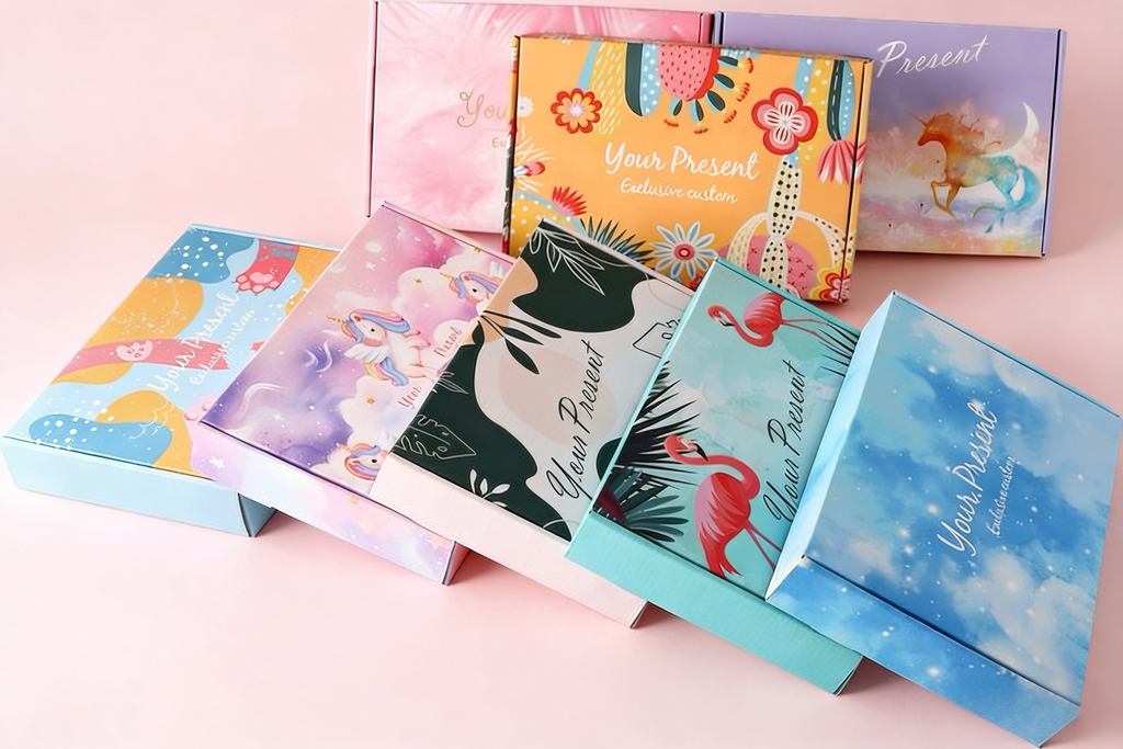 Various stickers  The box is full